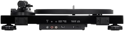 Audio-Technica LPW50PB Manual Belt Drive Turntable Piano Black