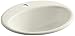 KOHLER K-2905-1-96 Farmington Self-Rimming Bathroom Sink, Biscuit