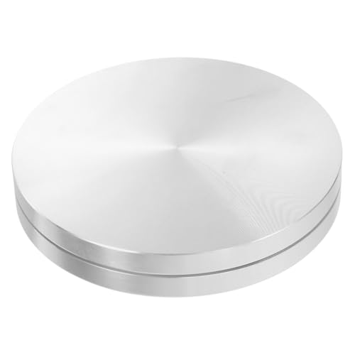 ORFOFE Ceramic Clay Pottery Wheel Manual Alloy Turntable With Smooth Nonstick Surface For Throwing Trimming Sculpting Mini Spinner For Studios And Hobbyists