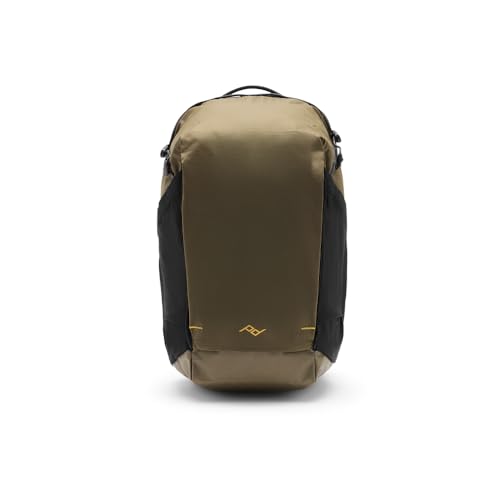 Peak Design Mochila para uso externo de 18 L, algas, compacta e leve, sem moldura, zíper traseiro de 270 graus, ideal para caminhadas diurnas, hidratação, transporte e deslocamento para a câmera