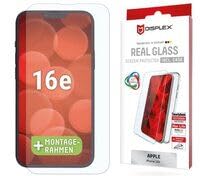 Coque en verre véritable iPhone 16e Displex écrin de protection minimaliste de luxe