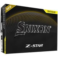 Srixon Z-Star 9 Yellow AlignXL Golf Balls - 2025 Model