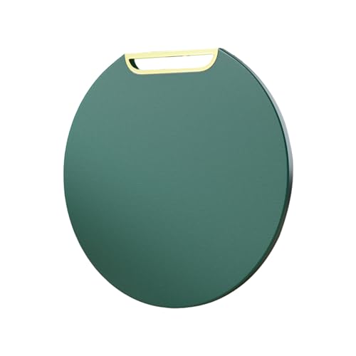 Tabla de cortar segura | Tabla de cortar redonda de dos caras para cocina | Bloque de accesorios para preparación de queso, fruta y carne | Idea de regalo de Navidad