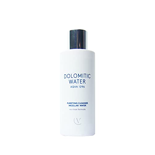 Eau micellaire nettoyante à l'eau dolomitique de 200 ml pour le visage