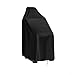Waterproof Dustproof Stair Stepper Cover 210D Oxford Cloth Protective-Equipment Guard for Indoor or Outdoor-Home Gym Fitness-Machine 129 x 97 x 202 cm Black