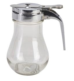 Bec verseur miel et sirop en verre 17,5cl, flacon doseur anti-goutte