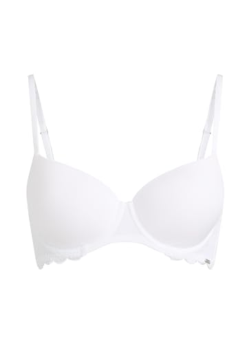 Hunkemöller Vorgeformter Bügel-BH Angie mit Spitze - White - 90B