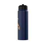 Bruh Cheetah Sunglasses Wild Animal Safari Jungle Meme Stainless Steel Insulated Water Bottle