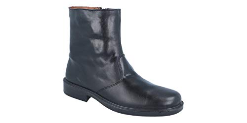 Luisetti Botas Confort para Hombre, Ideal Trabajo Bota Confort Step 0152 Merinillo Talla 41 Color Negro Cover
