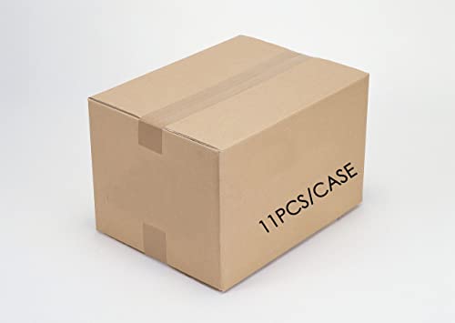 1 CASE of SAMMART 37L (9.77 gallon) Collapsible Plastic Laundry Basket - Foldable Pop Up Storage Container/Organizer - Space Saving Hamper/Basket (11, Grey/Black)