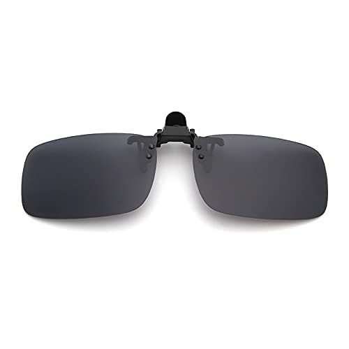 Image of WOLFBEAM Polarized Clip on Sunglasses for Prescription /Myopia Eyeglasses Outdoor /Driving