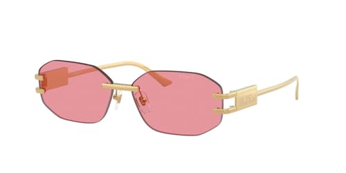 Versace 2274 Rimless Oval Sunglasses