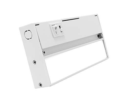NICOR Lighting NUC508SWH NUC(v5) Undercabinet Light, 8, White