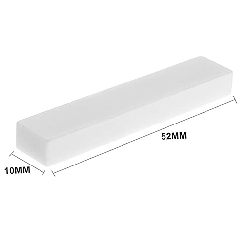 3 Pcs Guitar Bone Nut Blank 52 * 10 * 6Mm Classical Folk Acoustic Guitar String Nut For Diy Bone Nut String #TOP1