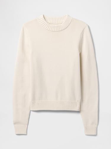 Image of Gap Women's High Neck Cotton Crew Sweater