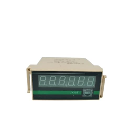 Compteur industriel JY20Z DC 24V affichage numérique LED 6 chiffres relais temporisé
