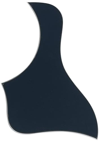 Guitar Parts For Taylor Acoustic Folk Guitar Self Adhensive Pickguard (2 Ply Black)