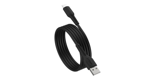 Image of UTRAX USB Type-C Cable 36W Fast Charging - Type-C to USB Cable | Fast Charge & Data Sync | Durable PVC Material | Black | Compatible with Samsung, Xiaomi, OnePlus, Realme & More