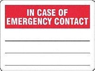 Stranco Inc Label, Information, 3-1/2 In. H, PK10 - OSL-844-10PK