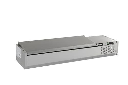 Saladette Réfrigérée A Poser - Inox - Bacs GN 1/3 - Combisteel