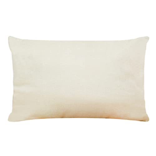 Dclina Relax Lumbar Throw Pillow Case，12×20 Inch Housewarming Gifts Yellow Decorative Rectangular Waist Cushion For Sofa Beach Porch Bench Home Decor Case (Relax, Yellow)…, 12X20 Inches, (Fs065) #TOP1