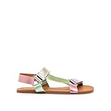 MTNG Sandalias Planas Barefoot Mujer Free-Cleo 56256 | 62865 | Verde