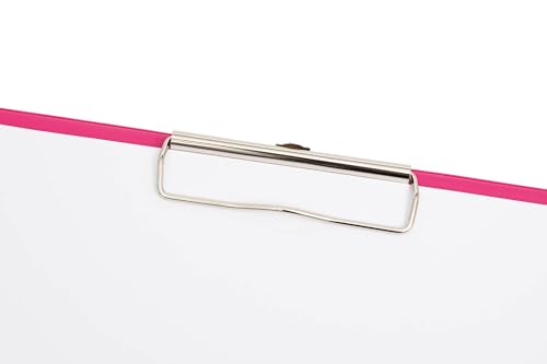 MAUL Klemmbrett A4 pink Hochformat mit Metallklemme – Ansicht 5