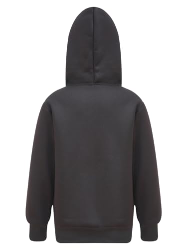 Hedmy Kids Soft Brushed Fleece Zip-Up Hooded Sweatshirt Hoodie for Boys or Girls Long Sleeve Cozy Jacket Tops2