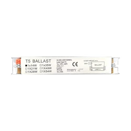 Balasto electrónico fluorescente T5 de 220V-240V para reactancia de hogar 6