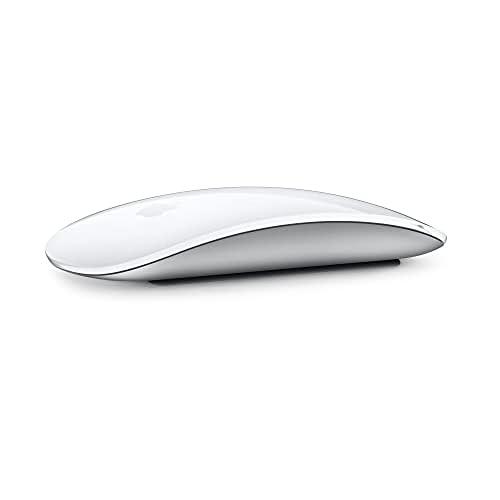 Apple Magic Mouse: Wireless, Bluetooth, Rechargeable. Works with Mac or iPad; Multi-Touch Surface – White