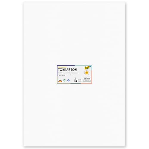 Tonkarton 180g/m DIN A2 10 Blatt (Weiß)