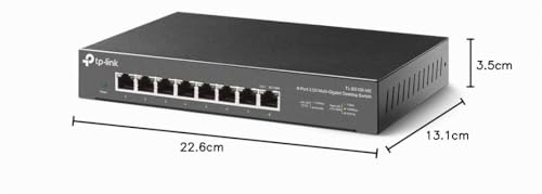 Switch Ethernet 2.5G TP-Link TL-SG108-M2 con QoS e IGMP Snooping 3