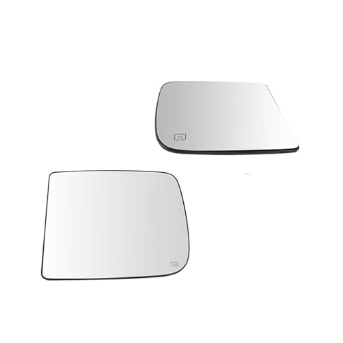 Verre rétroviseur pour Dodge Ram 1500 2500 3500 dégivrant en paire pour portières de remorquage