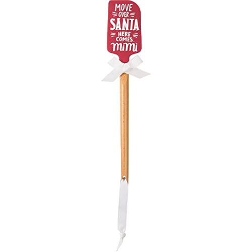 Primitives-by-Kathy-110976-Move-OvSanta-Here-Comes-Mimi-Spatula-13-Inches Primitives by Kathy 110976 Move OvSanta Here Comes Mimi Spatula 13 Inches