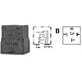Imperial 72244 Mini (spdt) Change-over Relay With Resistor, Without Bracket, 20/40 Amp