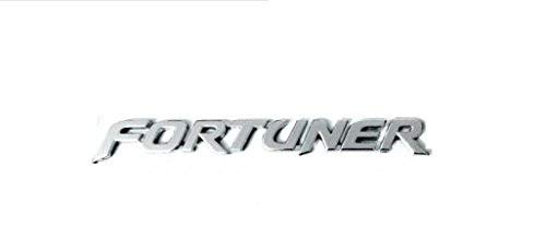 PINZU 3D Big FORTUNER Chrome Plated Emblem Logo Decal