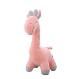 CHELEI2019 11.8" Giraffe Stuffed Animal Cute Pink Giraffe Plush Toy,Part Gifts for Kids,Girls