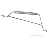 Repuesto de mango para estufa de hoguera, herramienta portátil para acampar al aire libre para mover estufas de patios traseros a lugares remotos