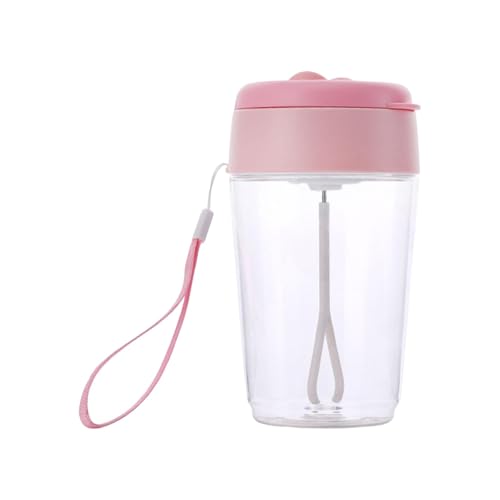 ECOMISTIQ® Electric Protein Shaker Bottle Mixer Cup for Mixes Milkshakes Sports Pink| Shakes & Bodybuilding| Supplements | Vitamins Dietary |Health Beauty Deal