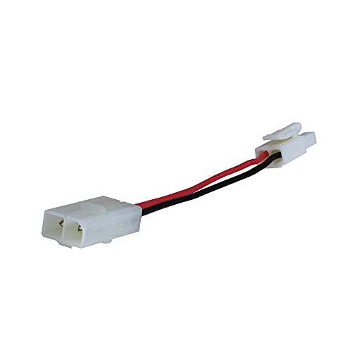 Tenergy Charger Adapter for Airsoft Gun Battery Pack - One Side Large Female to Mini Male Tamiya Connector