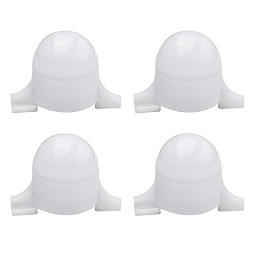 WANAONE 4 indicadores de mordida de pez, punta de caña de pescar nocturna, accesorios de ataque de...