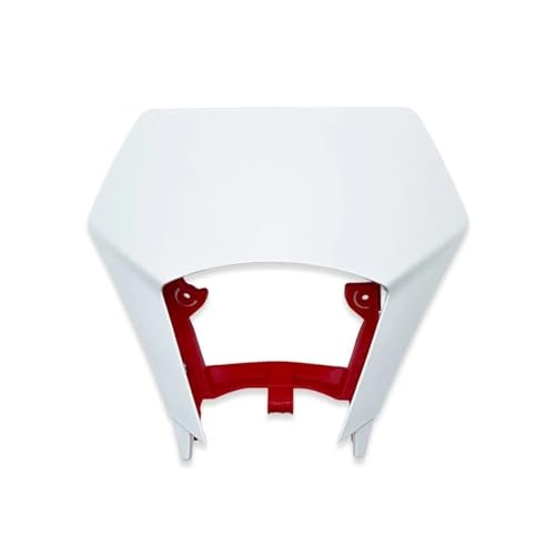 Masque de tête de moto pour GASGAS EC ECF ES EWF 250 500 - Plaque de phare blanche