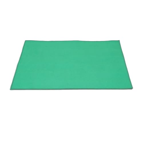 Tapete resistente de tela verde Happyyami para tableros