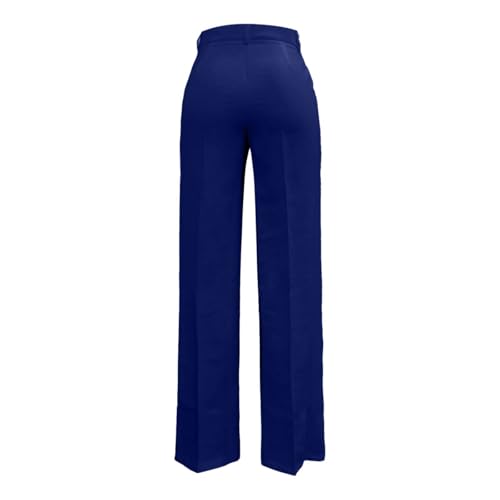 Wide Leg Work Pants for Women Stretch High Waisted Loose Fit Dress Pants Business Casual Summer Trousers with Pockets3