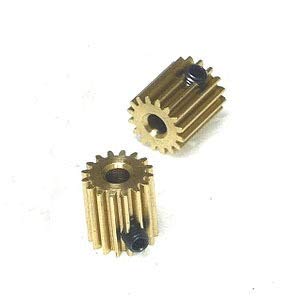 LIUYUNE, 3Pieces/Packet Diameter:9mm Long: 10mm 0.5M-16Teeth Copper Level 6 Model Micro Motor DIY Gear-Hole:3mm