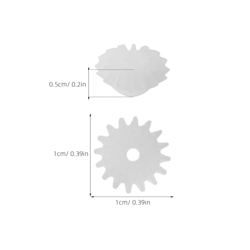 Engranajes de plástico para reparar robots y maquetas de aviones DIY 2