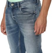 Image of Spykar Men's Rover Regular Fit Mid Rise Casual Jeans