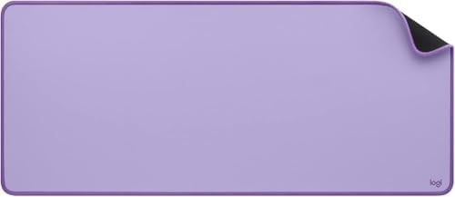 Logitech Desk Mat - Studio Series, Multifunctional Large Desk Pad, Rubber Material, in Lavender image 2