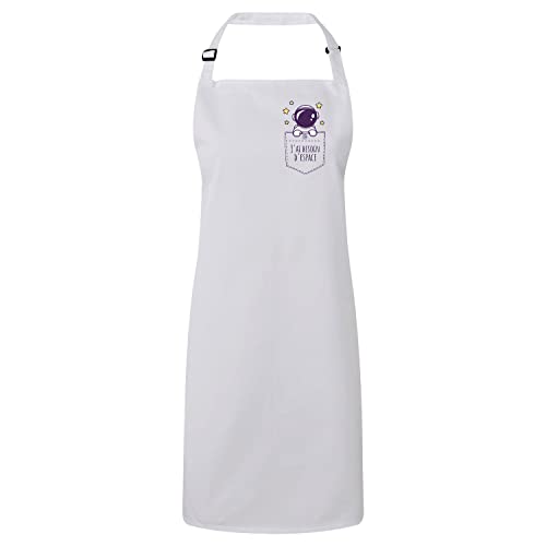 Tablier cuisine poche spacieuse et protection premium astronaute