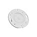 Closet Flange,4 x 3 in,w/Knockout,PVC,Wh